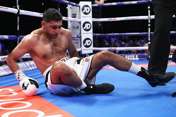 Khan was dropped by Samuel Vargas in September