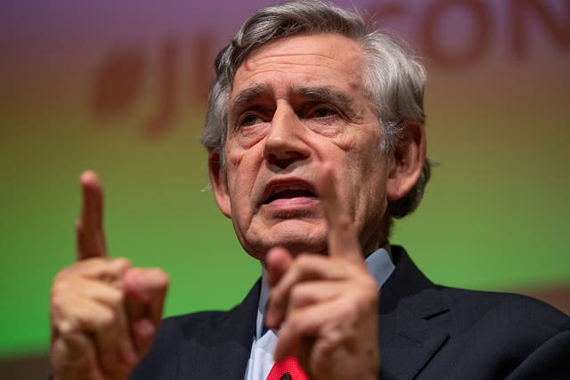 Former prime minister Gordon Brown has branded Universal Credit 'cruel and vindictive far beyond austerity'