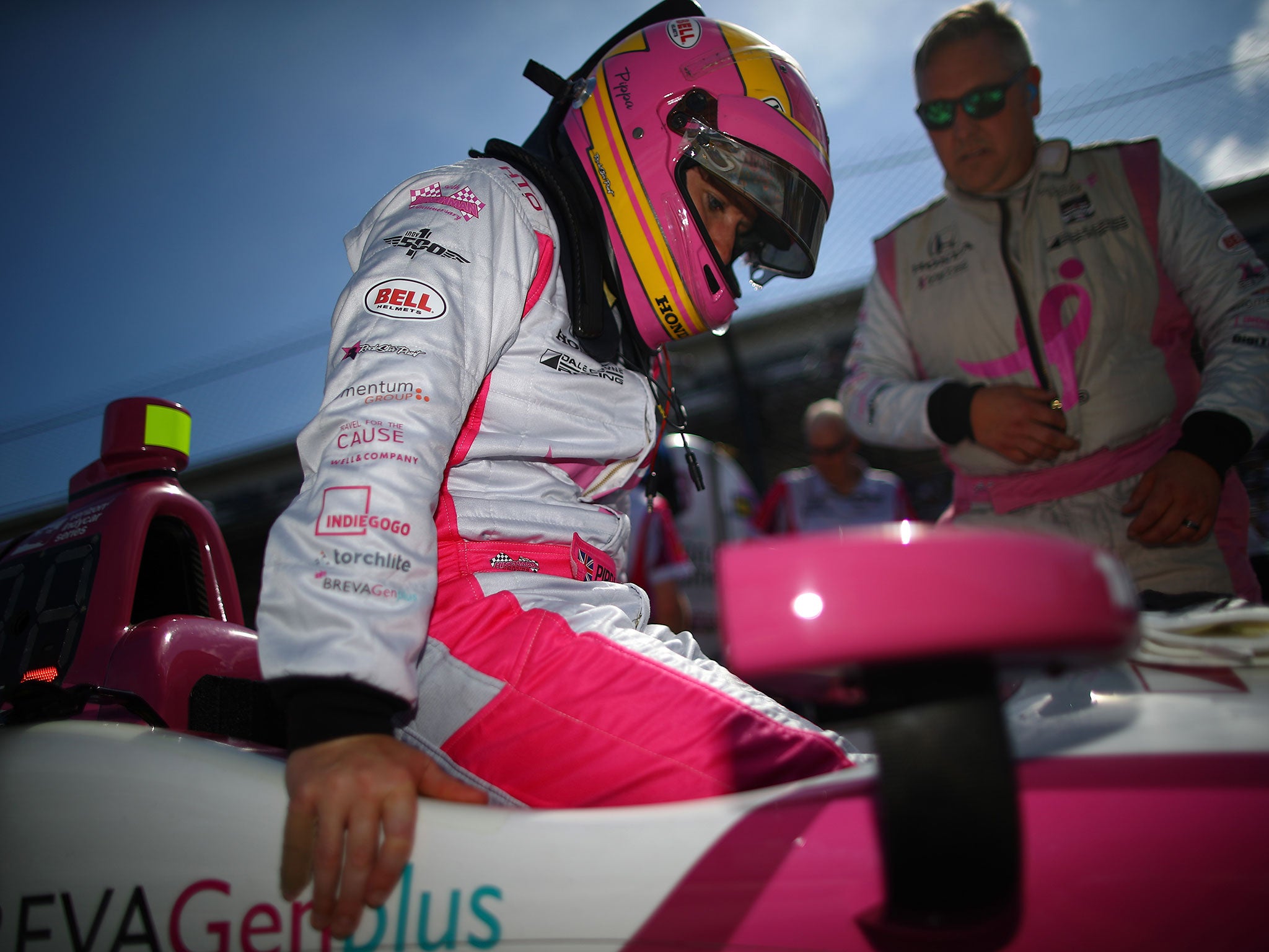 Pippa Mann hit out at the series and claimed is was a 'step backwards' (Getty )