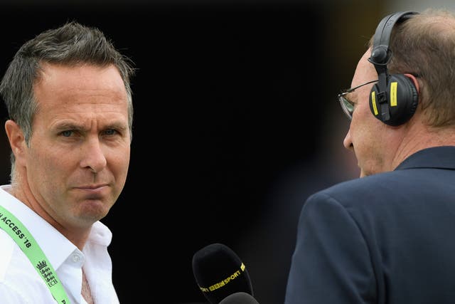 Jonathan Agnew and Michael Vaughan both appeared on The Cricket Social