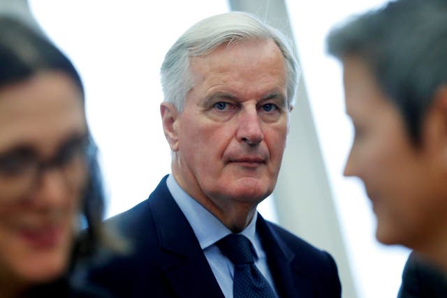 <p>The EU’s former chief negotiator Michel Barnier </p>