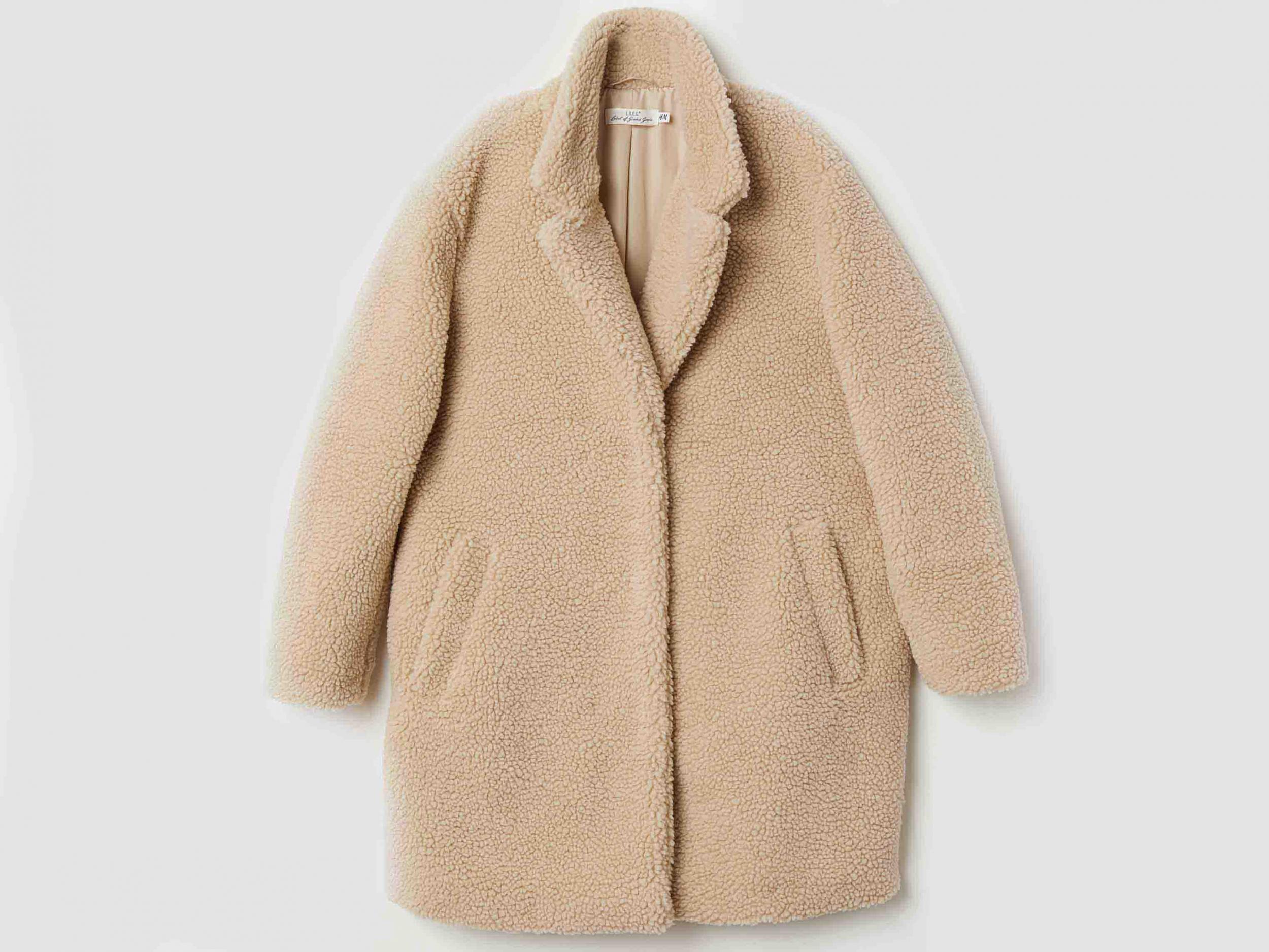Short Pile Coat, £59.99, H&amp;M