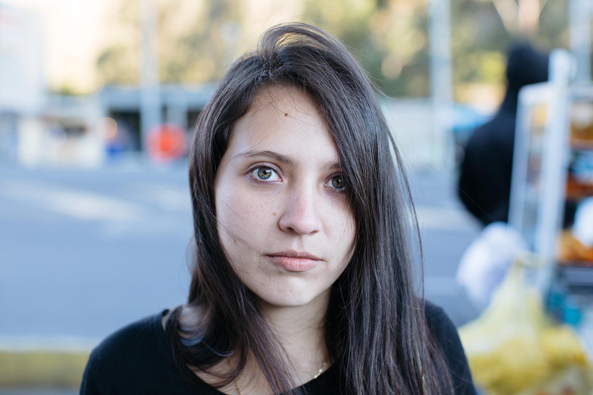 Like many other women fleeing the crisis, 23-year-old architecture graduate Bethzaz Roca has been subjected to xenophobia, sexual harassment and gender-based violence