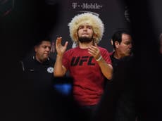 Khabib calls out Mayweather after beating McGregor