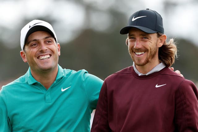 The Ryder Cup duo were reunited at Walton Heath