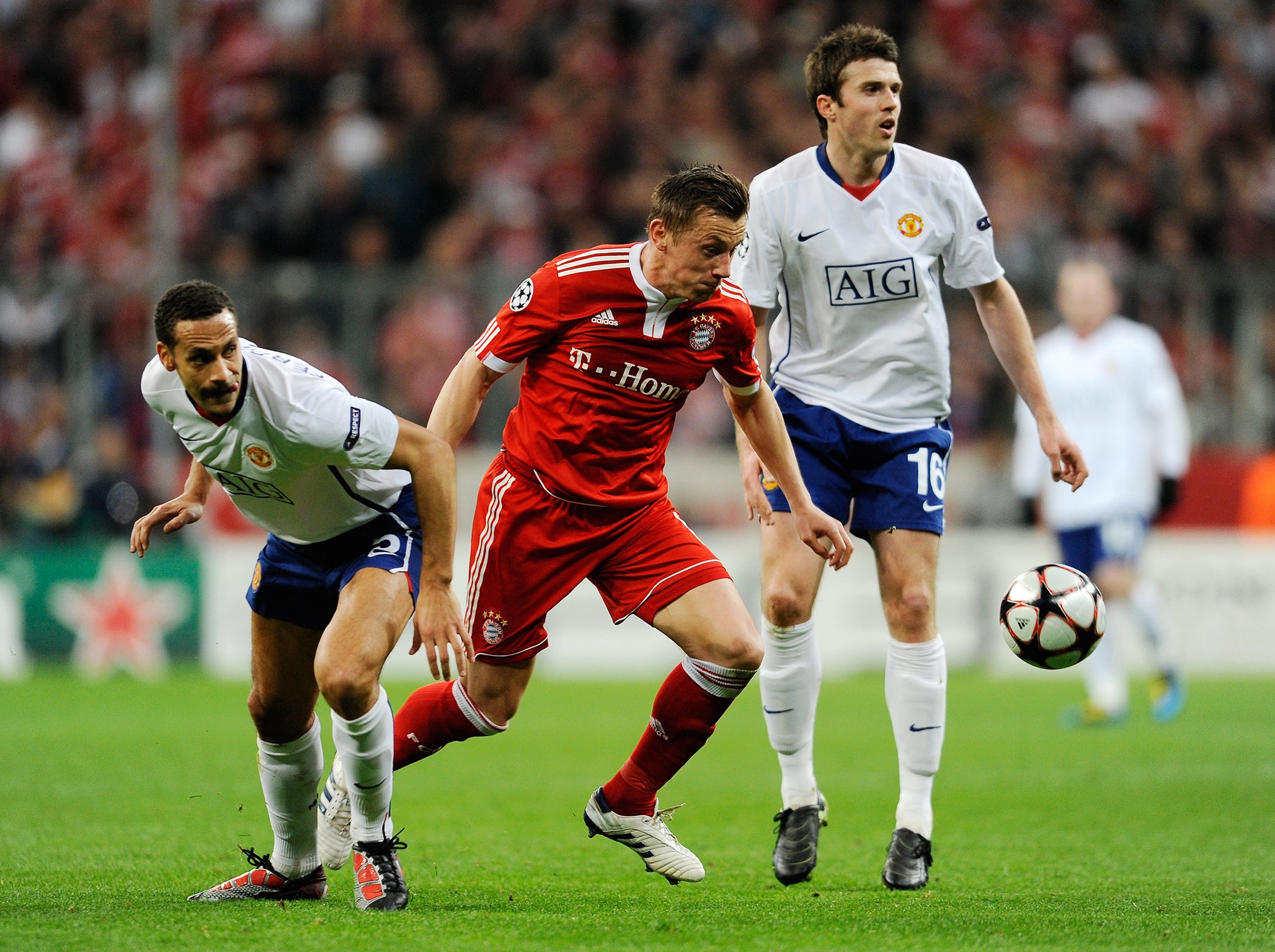 Carrick and Ferdinand developed a strong partnership