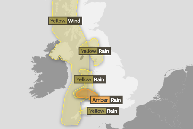 Storm warnings: weather alerts for Friday and Saturday