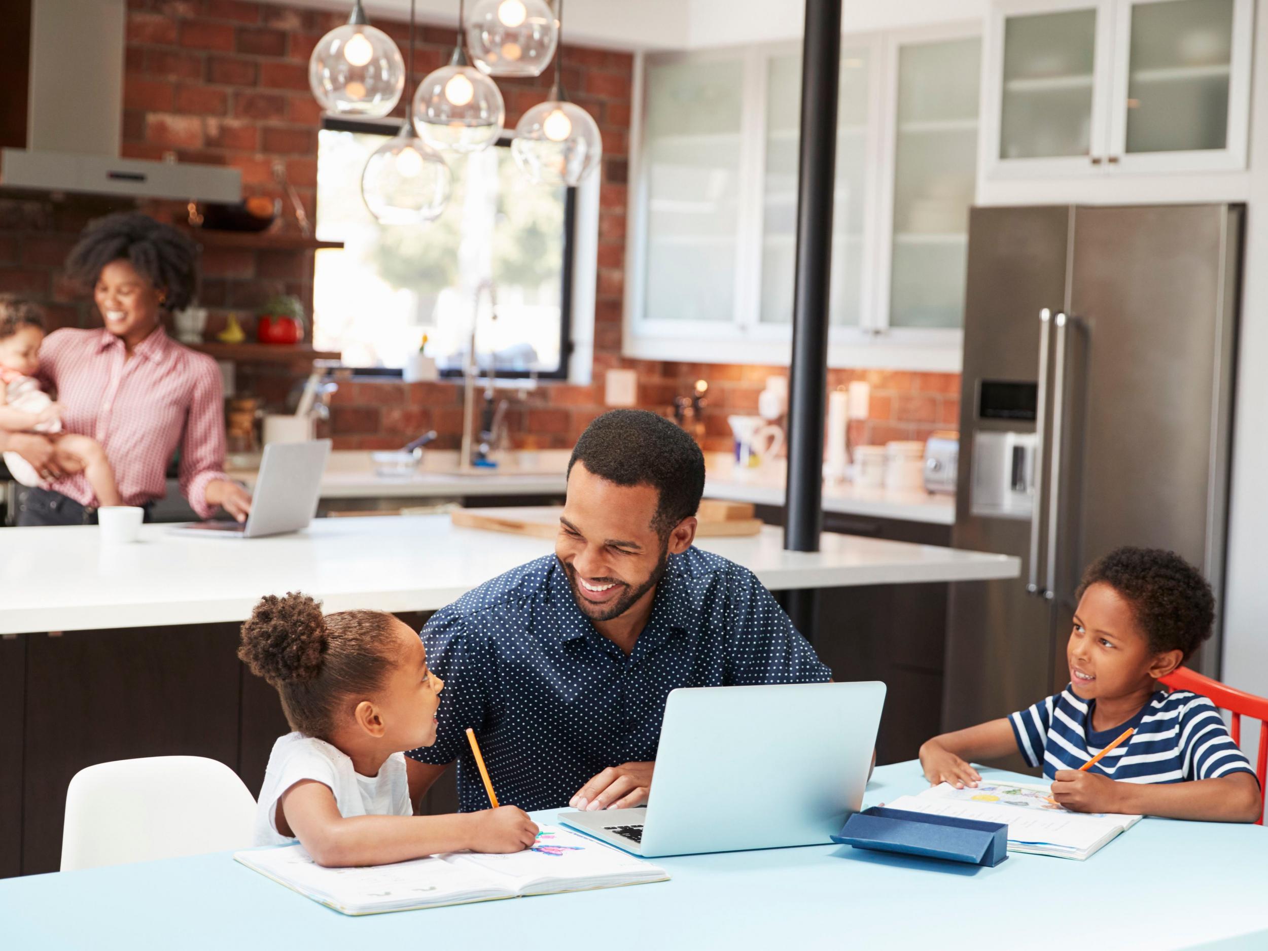 Homeowners generally preferred a modern look to traditional kitchen styles, according to the poll