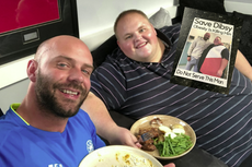 Obese man banned from favourite takeaways with 'do not serve' posters