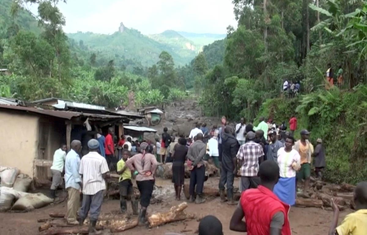 Uganda landslide kills at least 34 people following torrential rains ...