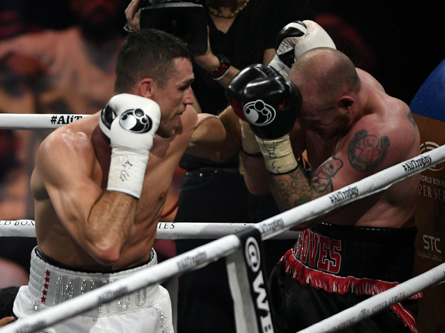 Groves was defeated by Callum Smith in Jeddah in Septemer