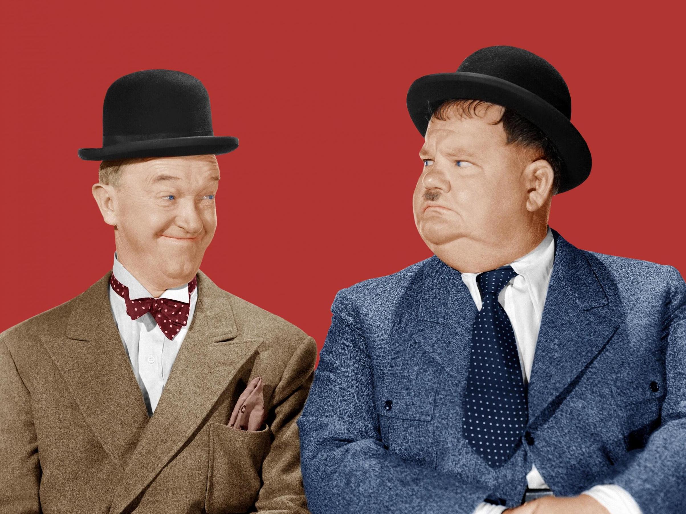 Stan and Ollie have always had a special place in the affections of British comedians