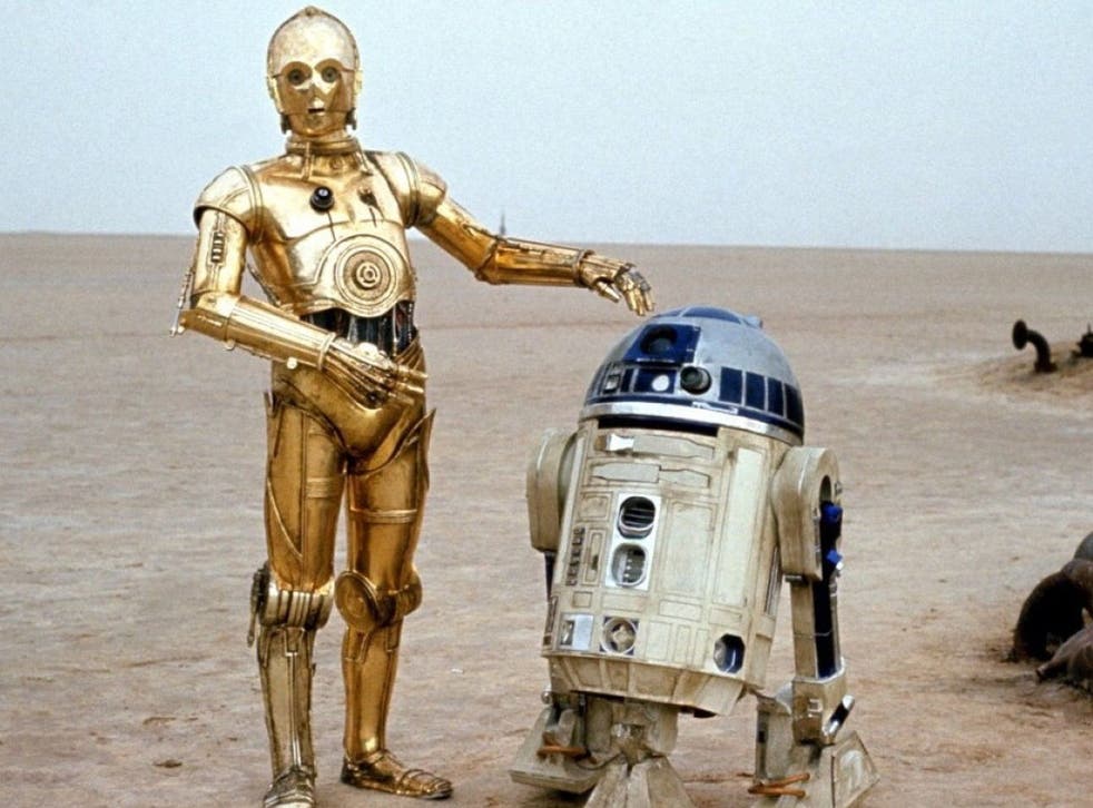 C-3PO and R2-D2 from the Star Wars films are just one of many double acts inspired by Laurel and Hardy