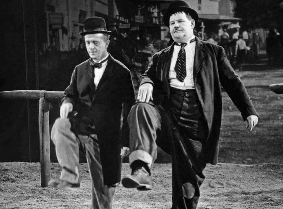 Laurel and Hardy in 1937 comedy ‘Way Out West’