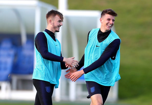 Mason Mount has received his first call-up to the England squad