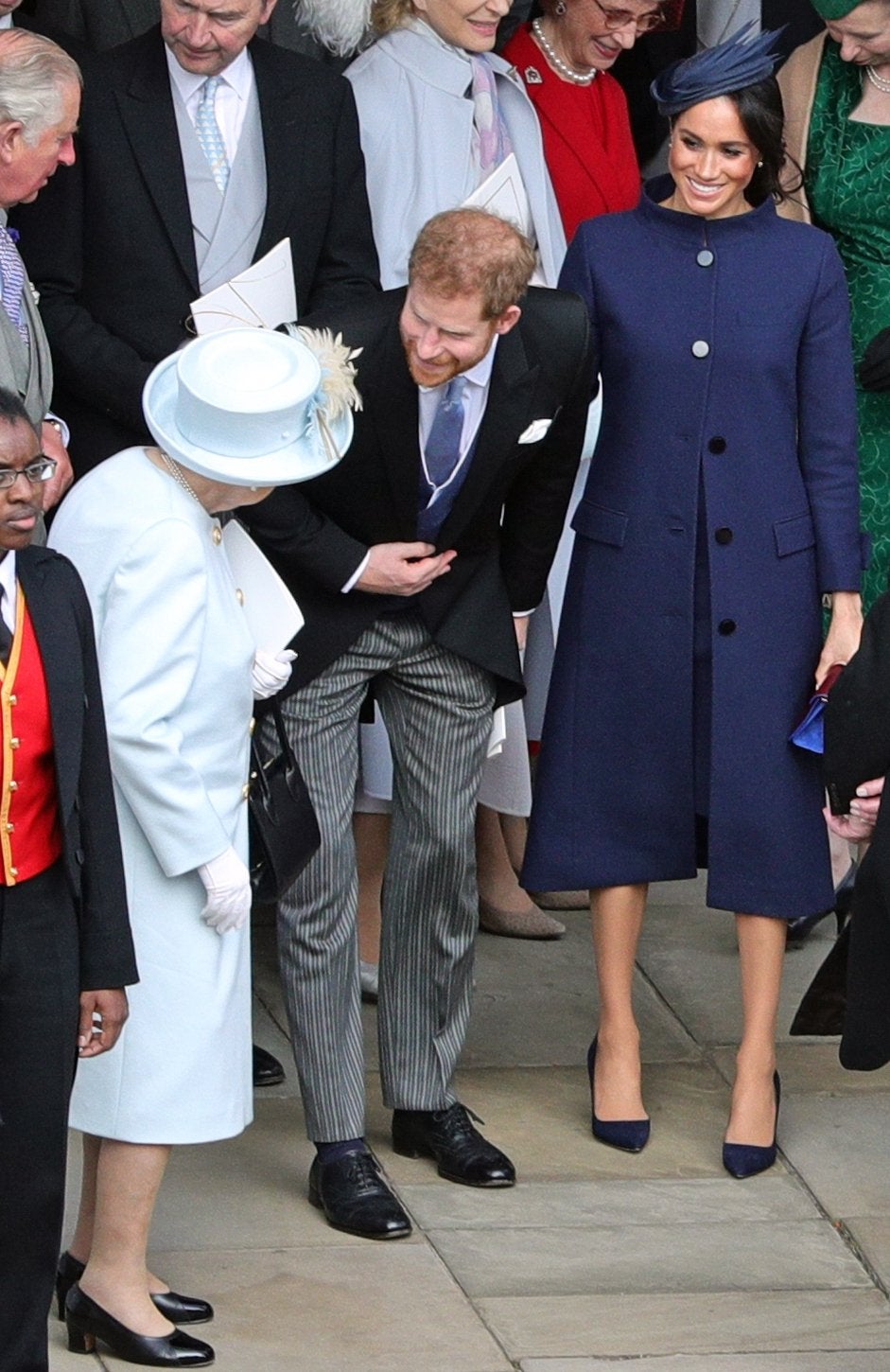 meghan outfit eugenie wedding