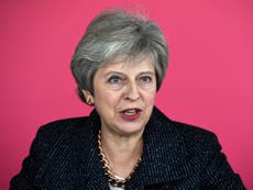 May abandons pledge for 'time limit' on UK's stay in customs union