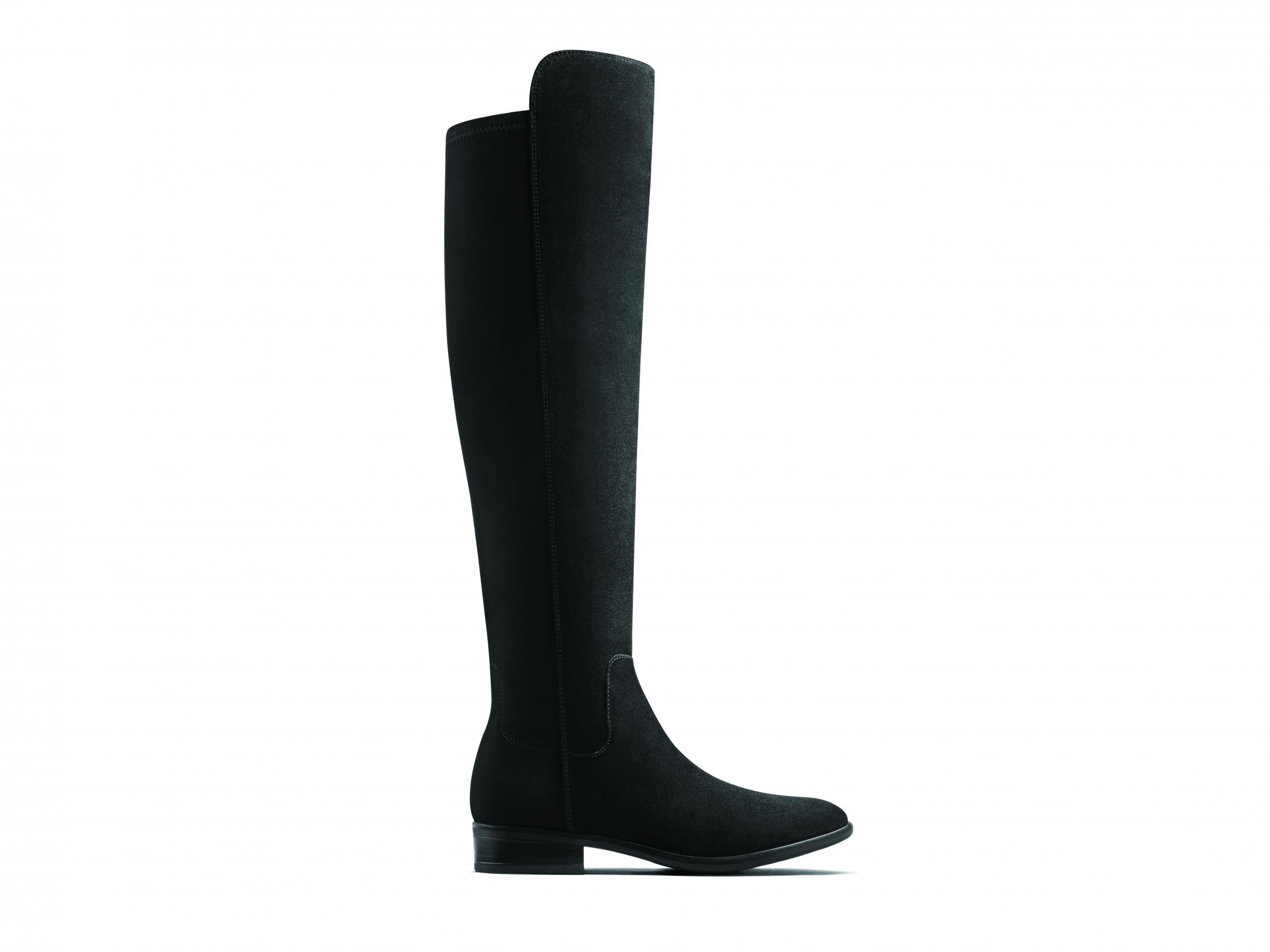 clarks over the knee boots uk