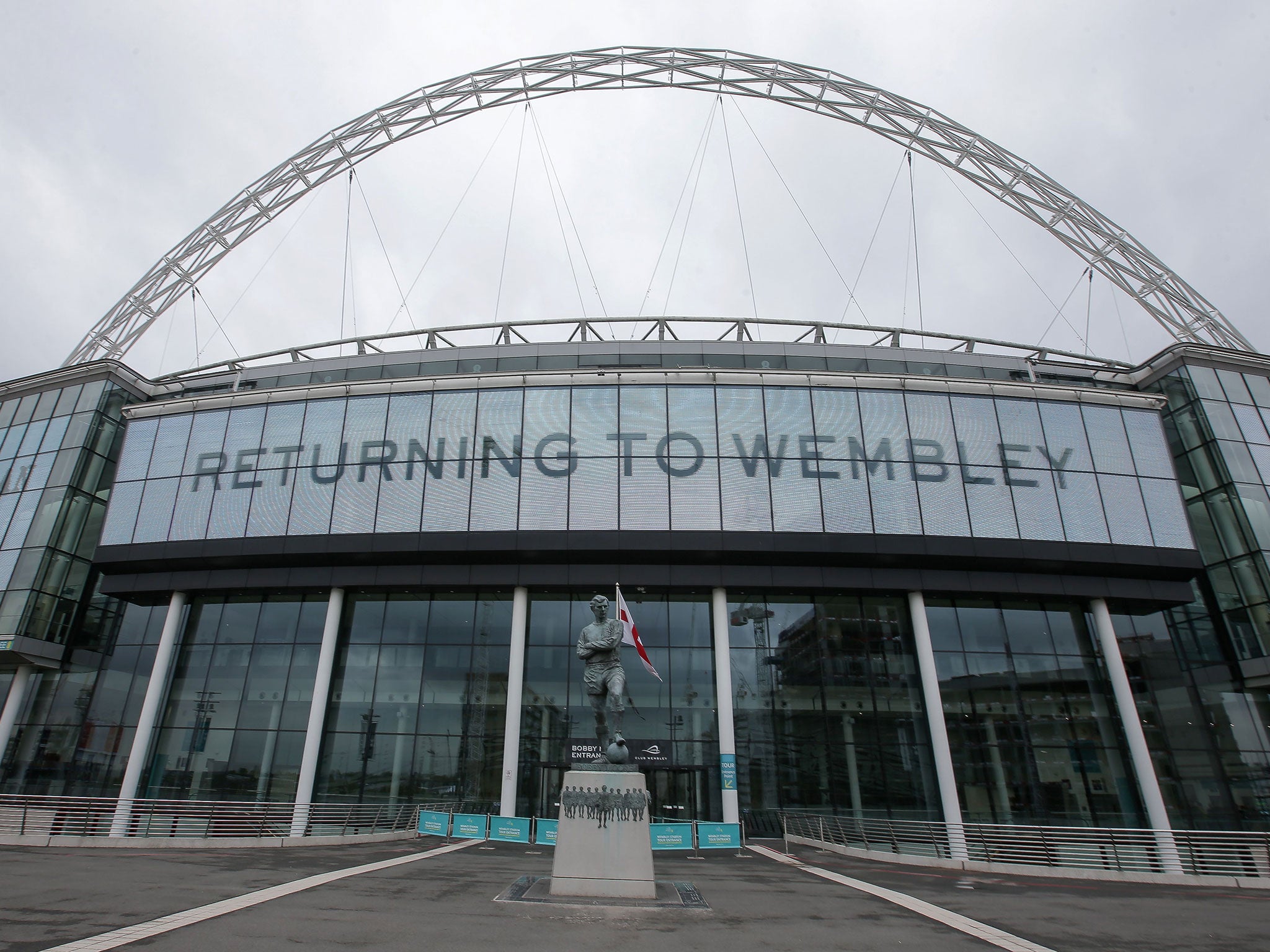 Wembley was ready to step in and pick up the White Hart Lane fixture (Getty )