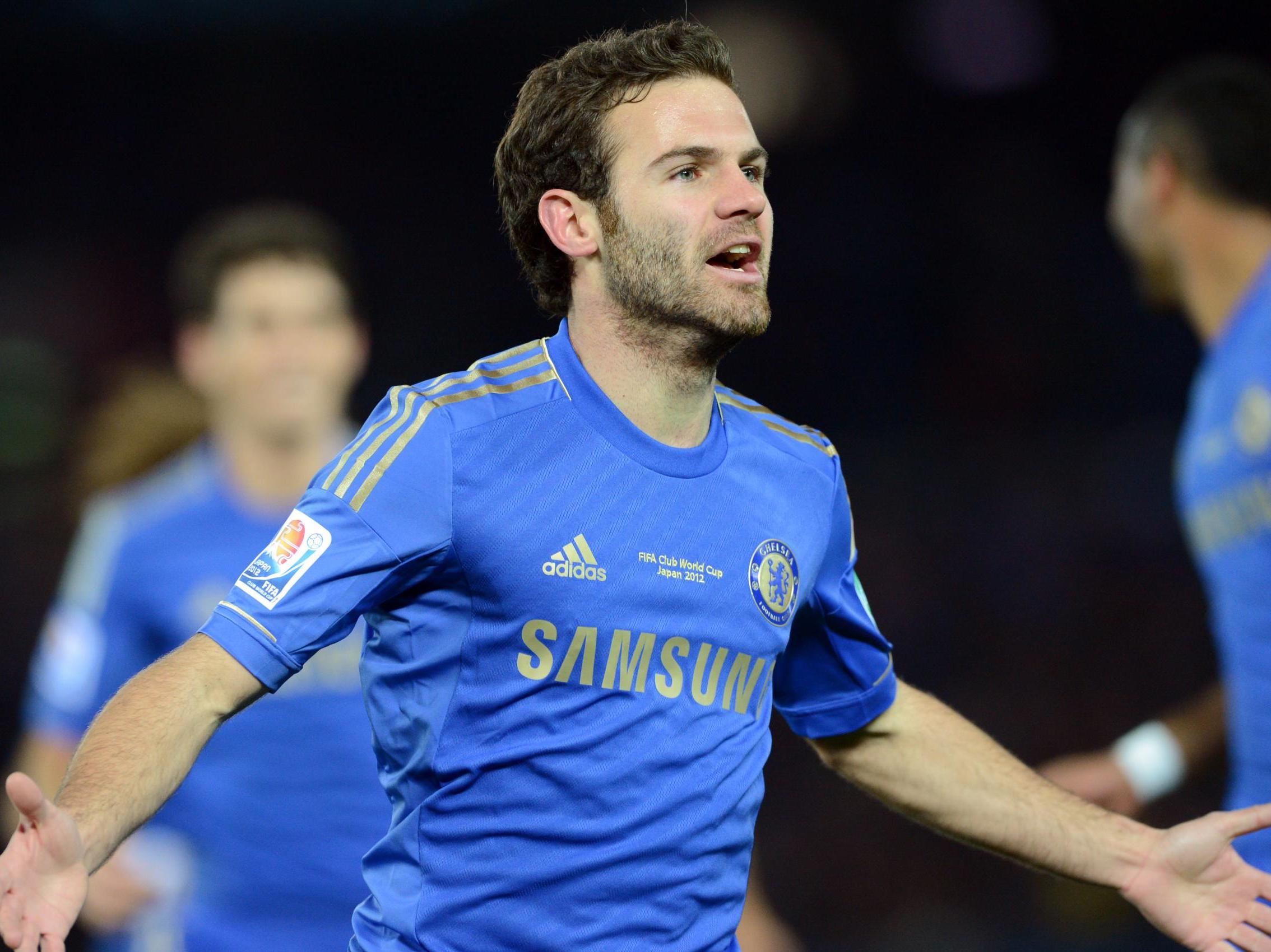 Mata during his heady Chelsea days