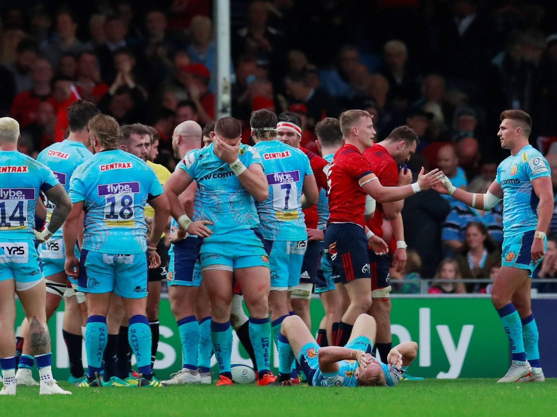 Exeter may rue the home draw against Munster later in the season