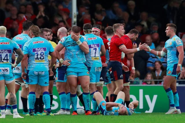 Exeter may rue the home draw against Munster later in the season