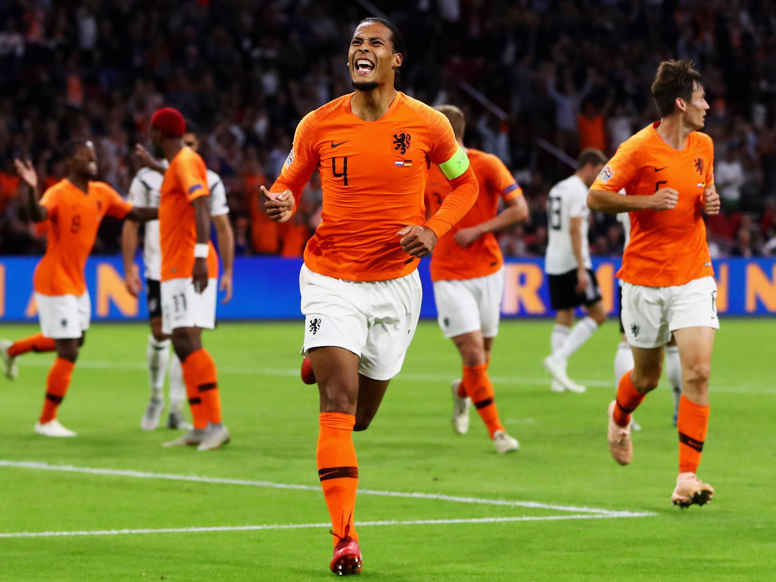 Virgil Van Dijk is ruled out of the Netherland's friendly against Belgium
