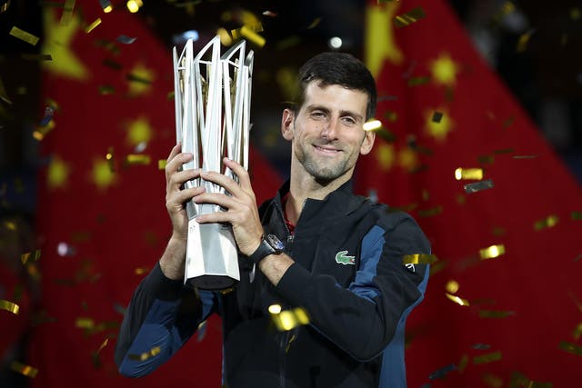 Novak Djokovic has surpassed Andy Murray's haul of three titles