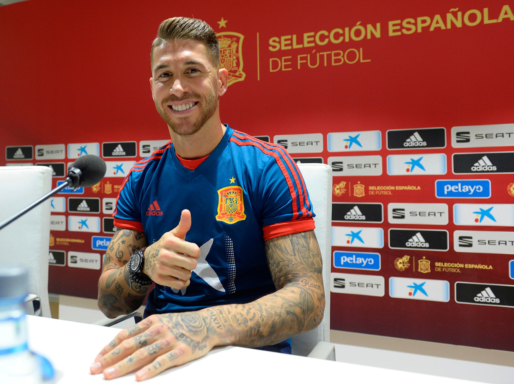 Sergio Ramos will feature against England