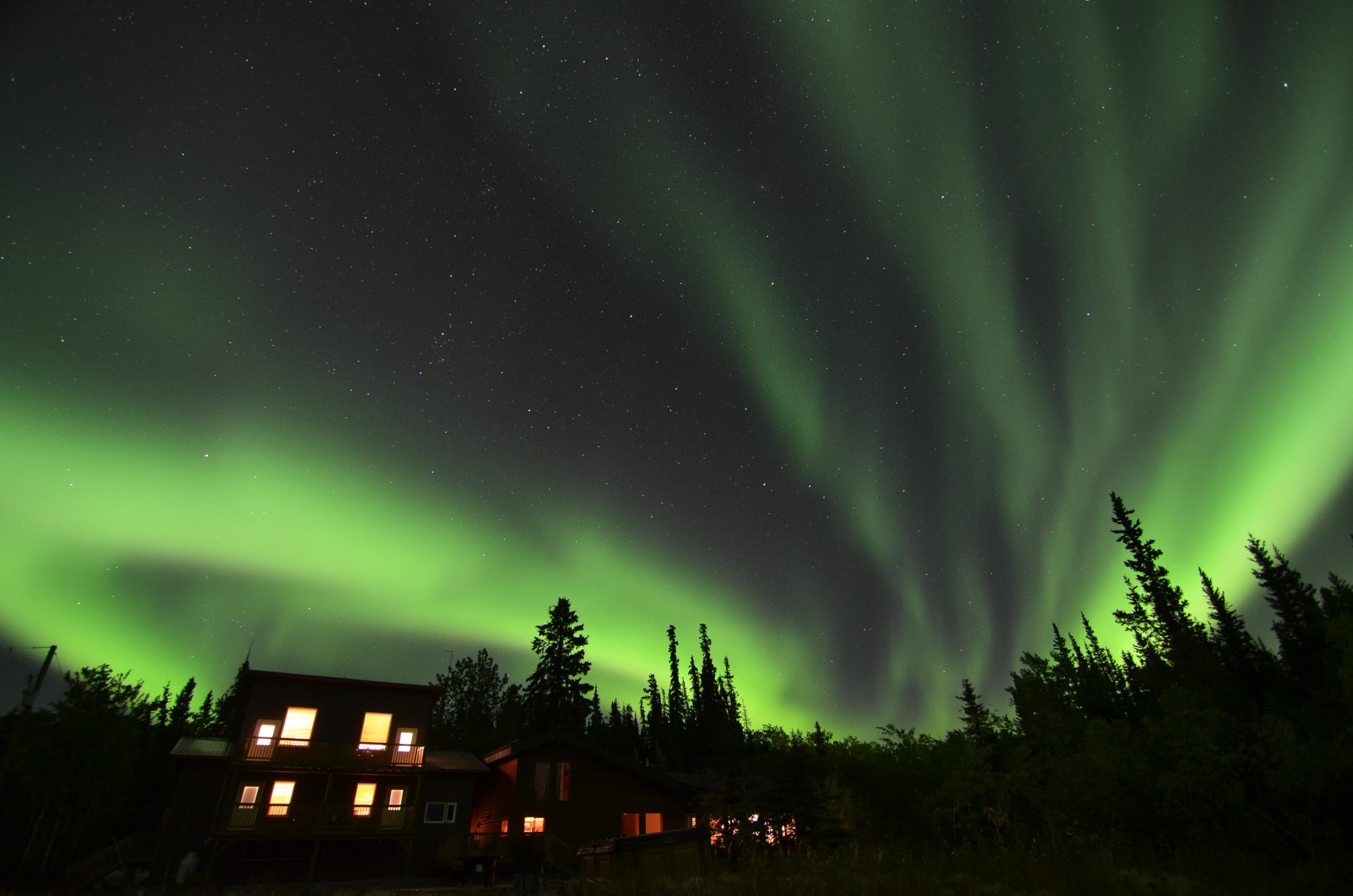 Forget Scandinavia – head to Canada’s remote Yukon for the best chance of seeing the northern lights