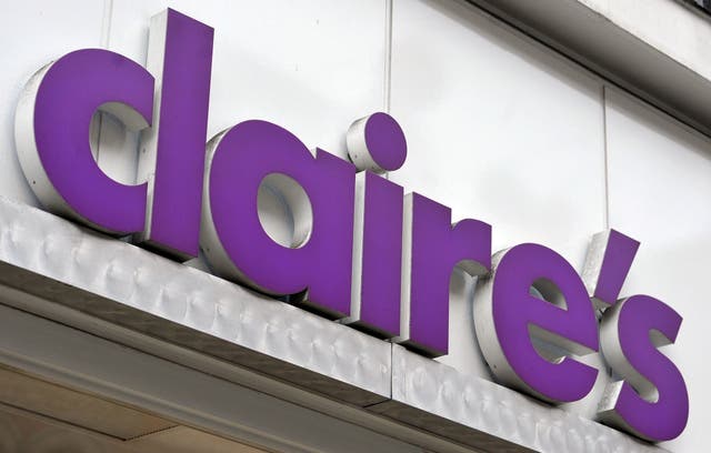 Claire's could be the latest UK retailer to announce store closures
