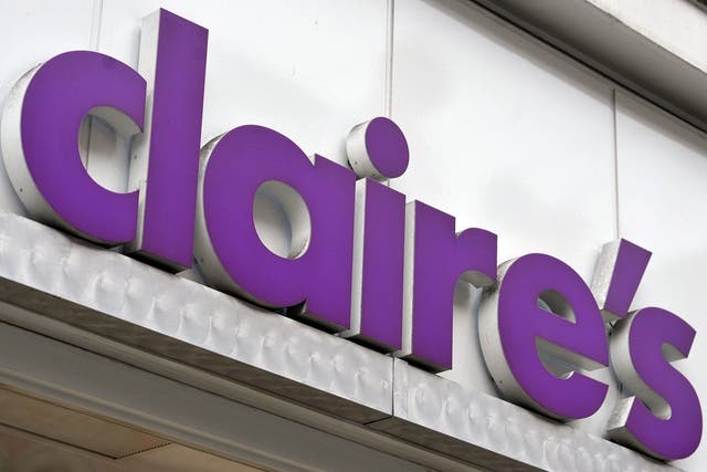 Claire's could be the latest UK retailer to announce store closures