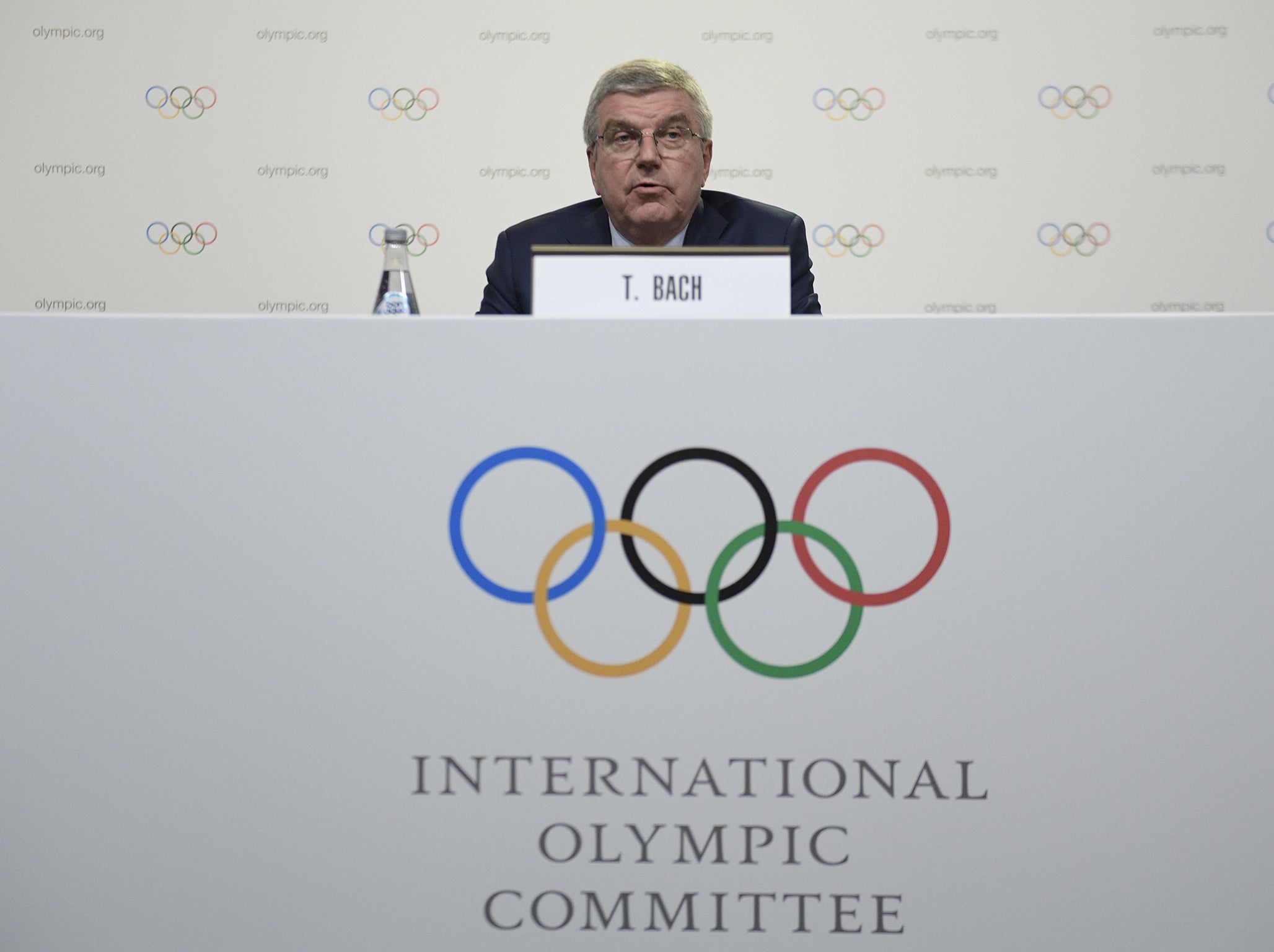 The IOC's stance is crystal clear