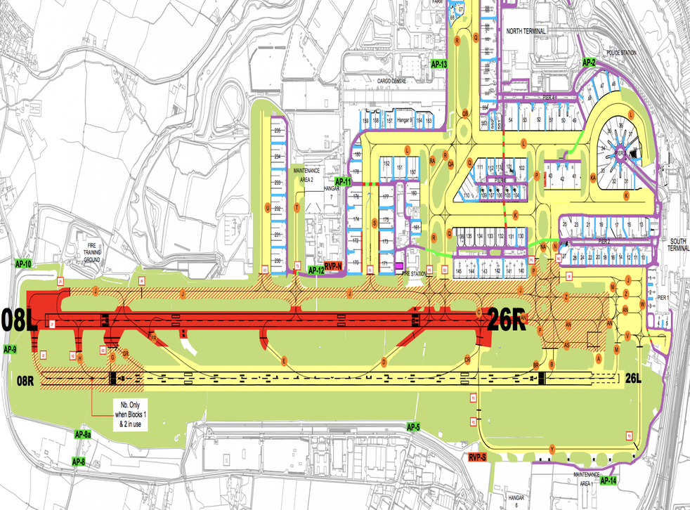 Gatwick Second Runway Map Could Gatwick Launch Extra Runway Before Heathrow In The Airport Expansion Race? | The Independent | The Independent Gatwick Second Runway Map Could Gatwick Launch Extra Runway Before Heathrow In The Airport Expansion Race? | The Independent | The Independent