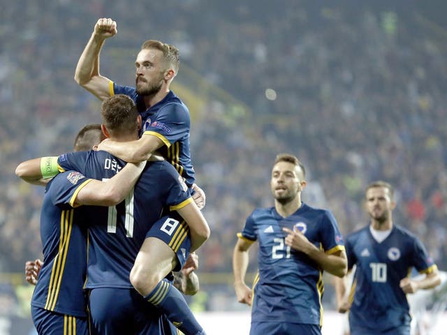 Bosnia proved too strong for Northern Ireland