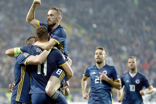 Bosnia proved too strong for Northern Ireland