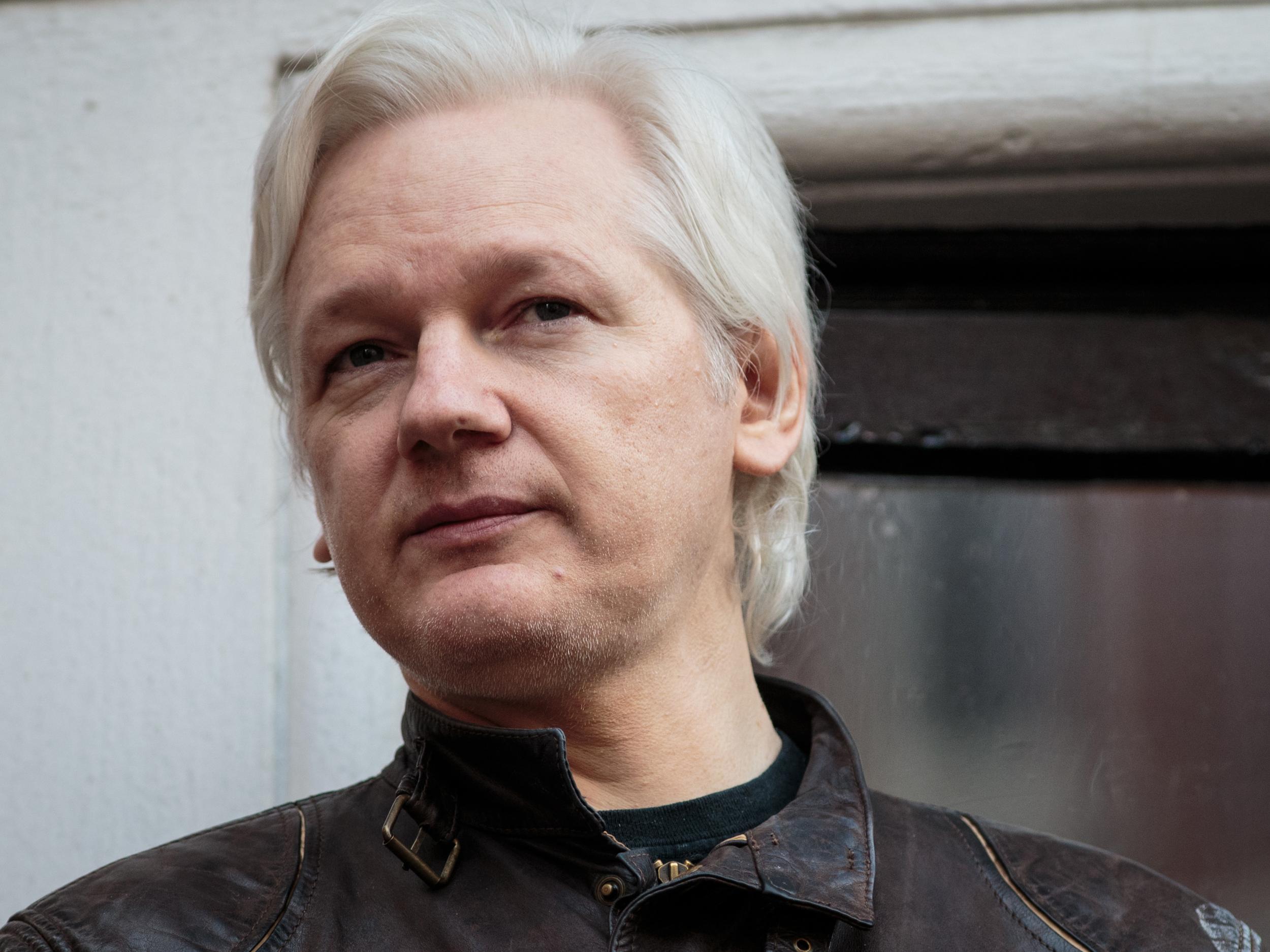 Assange has been living at the Ecuadorian embassy since June 2012