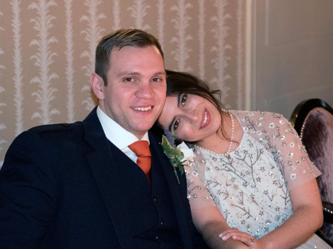 Matthew Hedges with his wife Daniela Tejada. The PhD student was arrested at Dubai airport after travelling to the UAE to interview sources about the country's foreign policy and security strategy