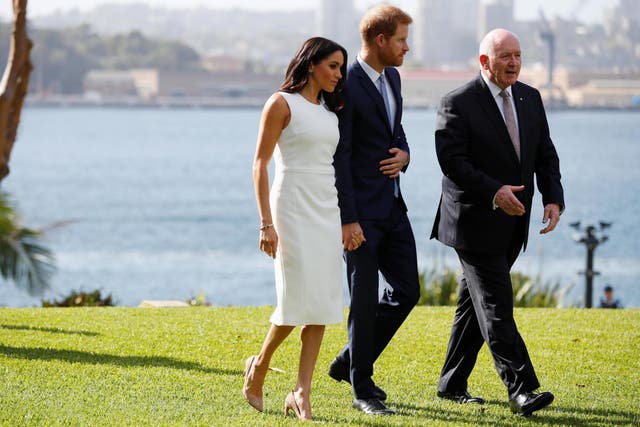 The Duke and Duchess of Sussex in Sydney, Australia