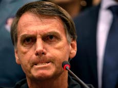 Brazil's far-right presidential candidate Bolsonaro takes huge lead