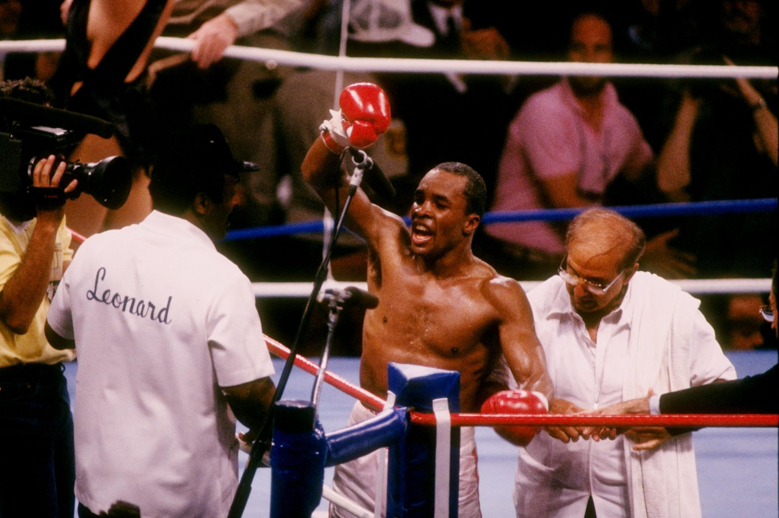 Leonard is one of boxing's most famous figures