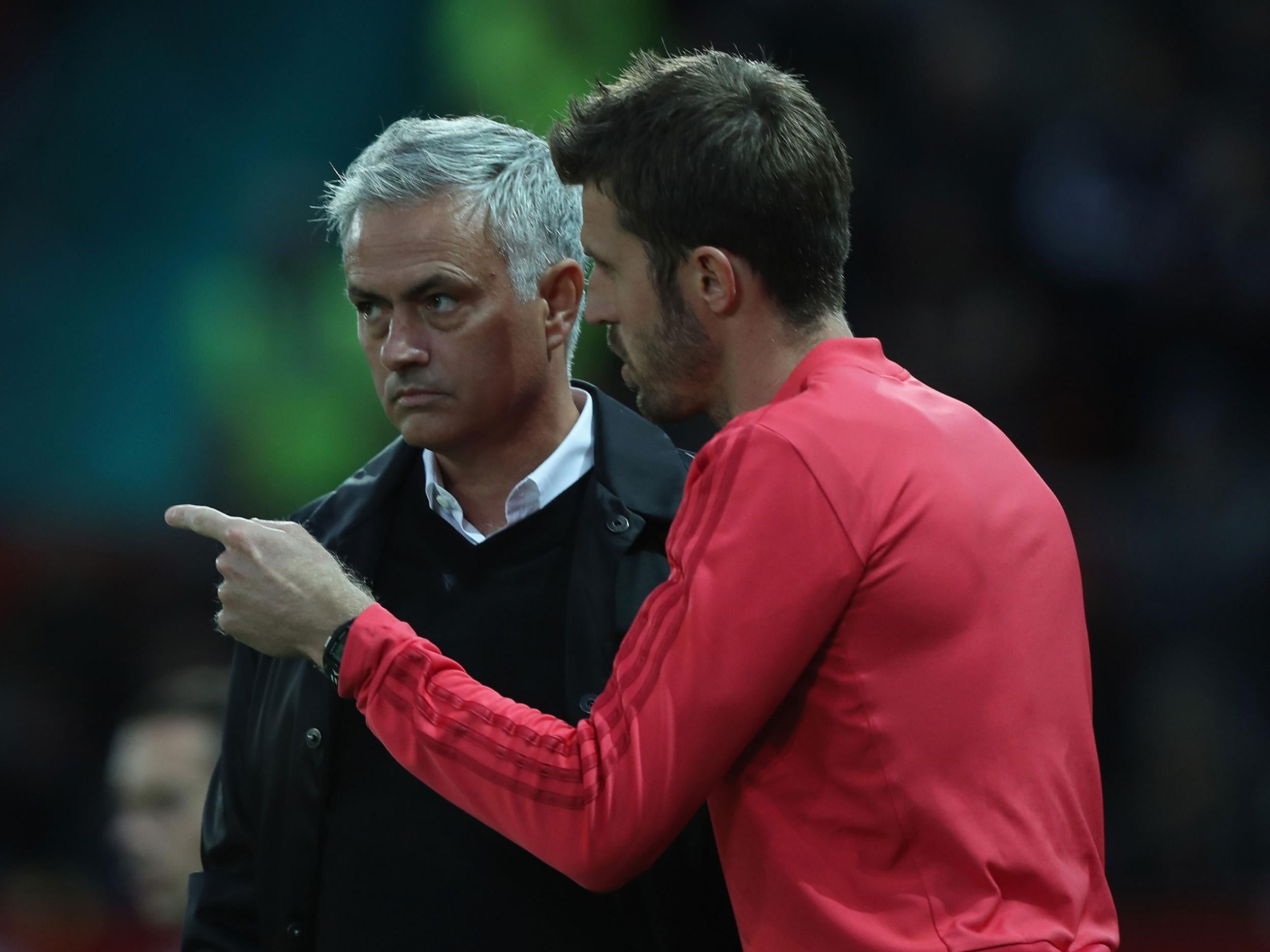 Michael Carrick joined Jose Mourinho's backroom staff at the end of last season