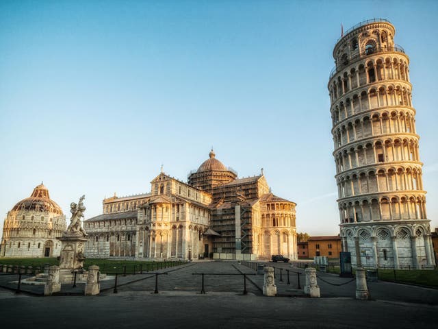 Christmas visitors to Pisa will be able to lean on the local transport services