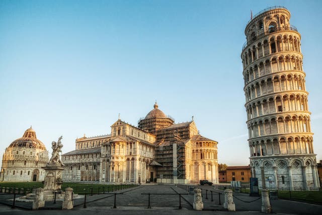Christmas visitors to Pisa will be able to lean on the local transport services
