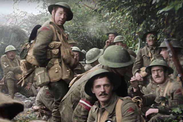 Colour your judgment: an image used in Peter Jackson’s ‘They Shall Not Grow Old’
