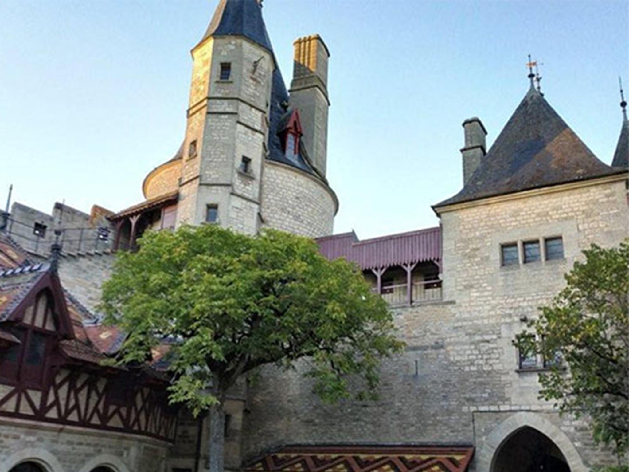 The castle, known as the Chateau de la Rochepot, is valued at €3m