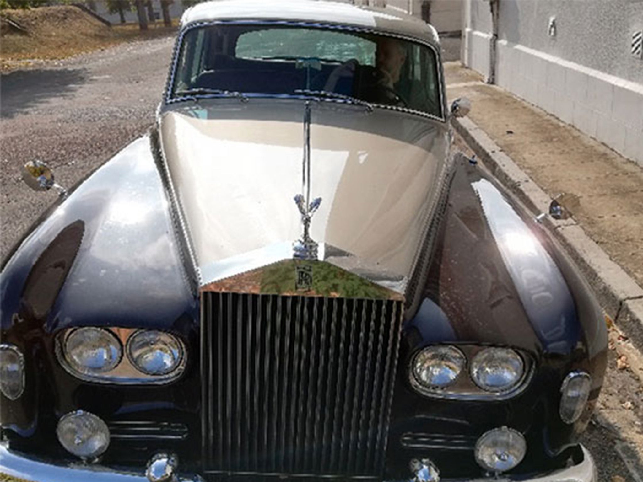 The vintage Rolls Royce Phantom was seized by Europol during the arrest