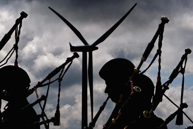 Scottish wind power: by passing its remaining fossil fuel assets on to Drax, is Scottish Power just passing the buck?
