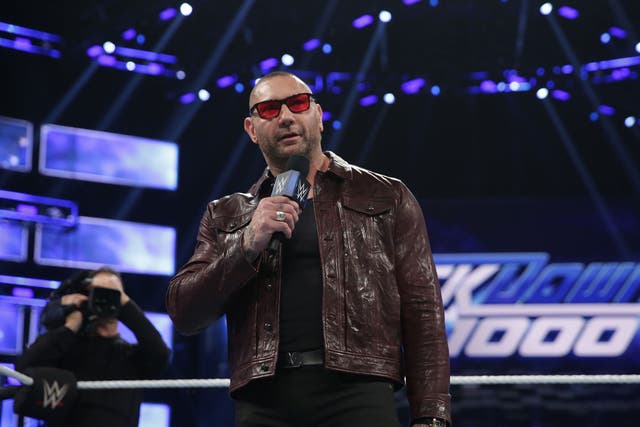 Batista returned to Smackdown for their 1,000th show