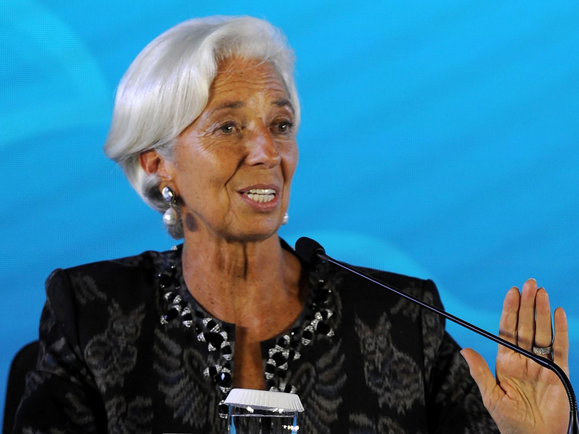 Christine Lagarde has said she is ‘horrified’ by the disappearance of Jamal Khashoggi
